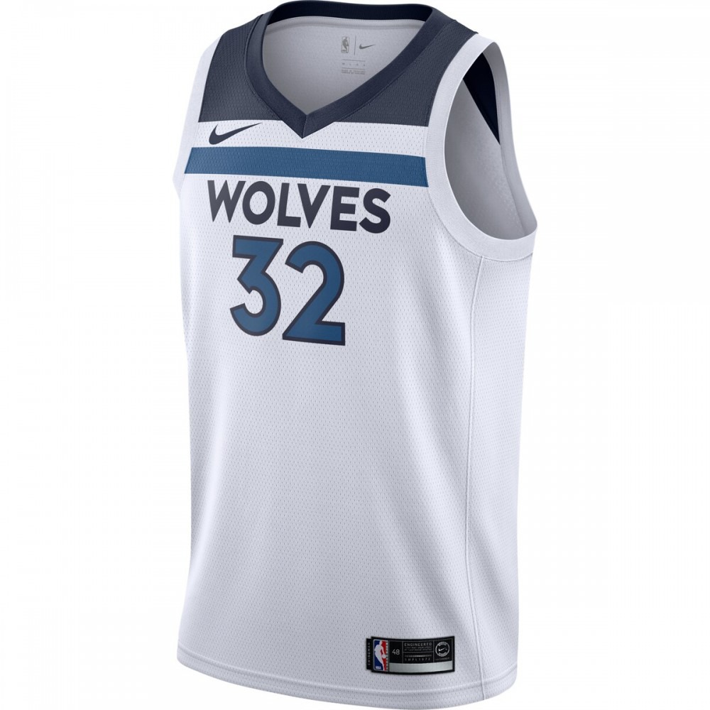 Karl-Anthony Towns Minnesota Timberwolves Swingman Jersey White - Association Edition-Pro Kit Vault | Brand New 26/27 Sports Jerseys